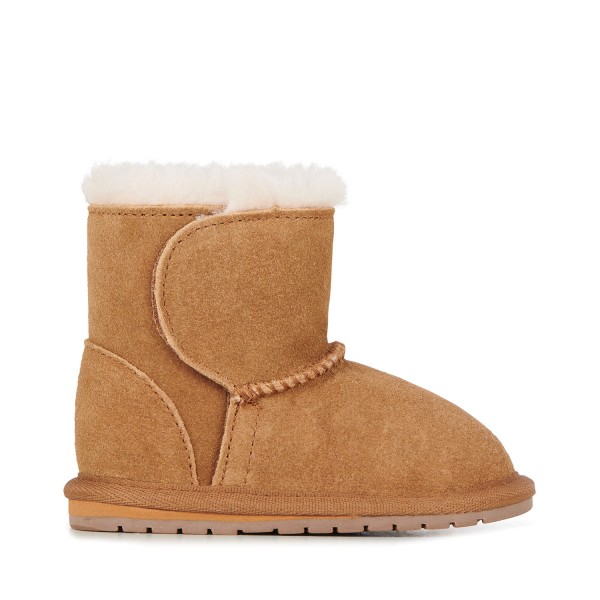 EMU Merino vilnos batukai Toddle Chestnut