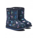 EMU neperslampantys merino vilnos batukai Rainbow Unicorn Midnight