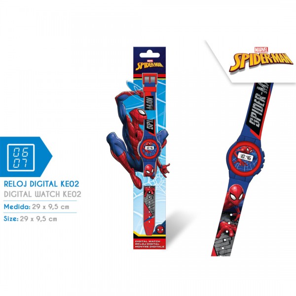 Laikrodis elektroninis Spiderman 29*10 cm