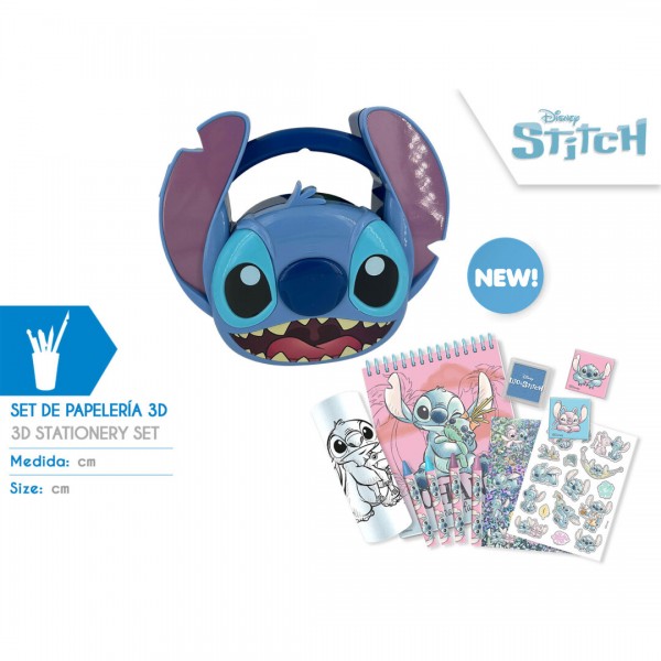 Disney Stitch kūrybinis rinkinys 3D dėžutėje