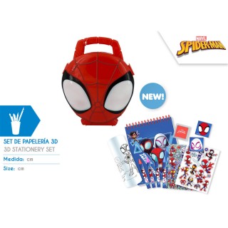 Spiderman kūrybinis rinkinys 3D dėžutėje