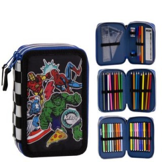 Penalas mokyklai Avengers trigubas užpildytas