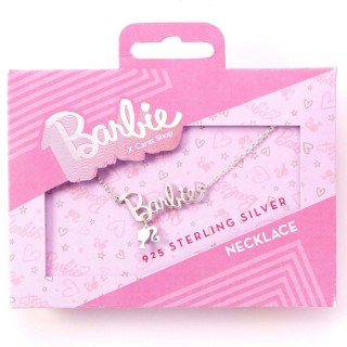 Sidabrinė 925 grandinelė Barbie su pakabuku svoris 3,94g