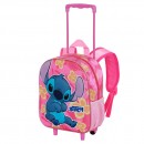 Kuprinė lagaminas Lilo and Stitch rozine 26*34 cm