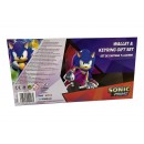 Komplektas: piniginė Ežiukas Sonic+pakabukas 22*12 cm