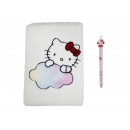 Komplektas: knygelė Hello Kitty+rašiklis 21*24cm