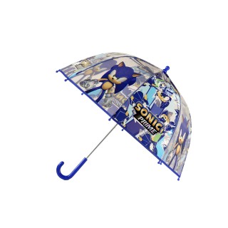 Lietsargis permatomas Ežiukas Sonic kids 48 cm