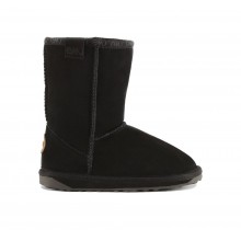EMU Merino vilnos batukai Wallaby Lo Black