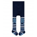 Pėdkelnės Falke Cotton Multi Stripe mėlynos