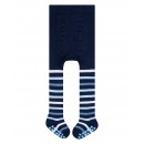 Pėdkelnės Falke Cotton Multi Stripe mėlynos