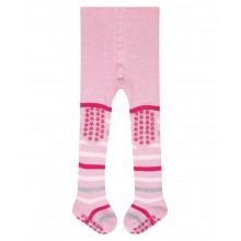Pėdkelnės Falke Cotton Multi Stripe rožinės