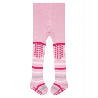 Pėdkelnės Falke Cotton Multi Stripe rožinės