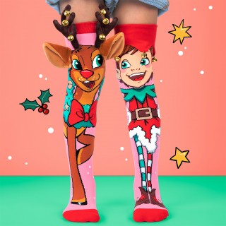 Kojinės Reindeer and Elf